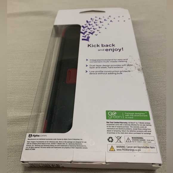 Samsung Galaxy A11 KICK | Dual-Layer Protective Kickstand Case Metro by T-Mobile - Picture 11 of 15